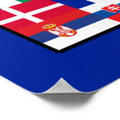 World Flags Soccer 2010 Poster (Hoek)