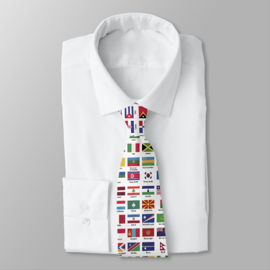 World Flags Stropdas (Gebonden)