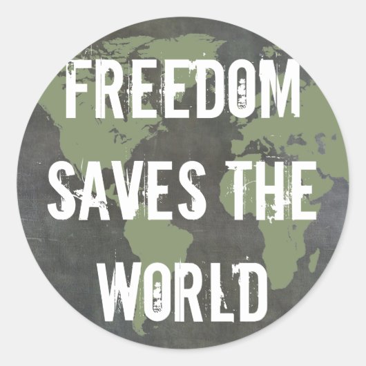 World Freedom Sticker (Voorkant)