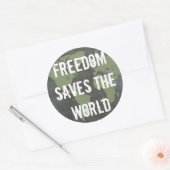 World Freedom Sticker (Envelop)