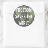 World Freedom Sticker (Tas)