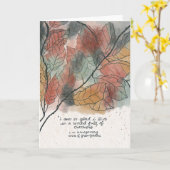 World Full of Octobers, Anne of Green Gables Kaart (Gele Bloem)