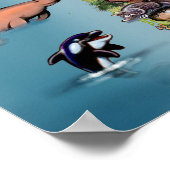 World Fun kaart Poster (Hoek)