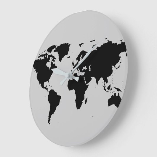 world graphic map grote klok (Hoek)