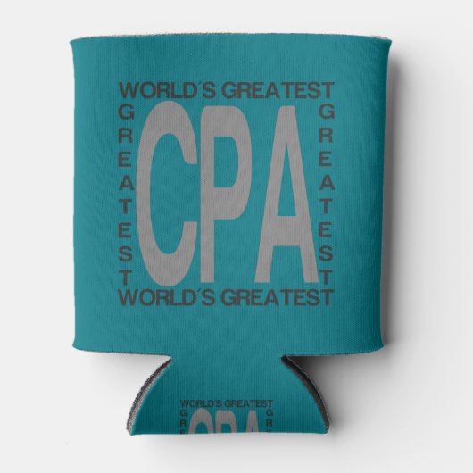 World Greatest CPA Blikjeskoeler (Voorkant)