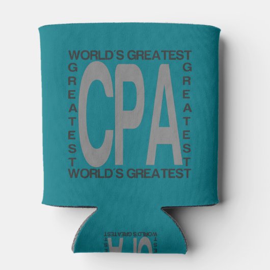 World Greatest CPA Blikjeskoeler (Achterkant)