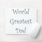 World Greatest Dad Muismat (Met muis)
