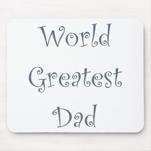 World Greatest Dad Muismat (Voorkant)