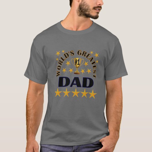 World Greatest Dad T-shirt (Voorkant)