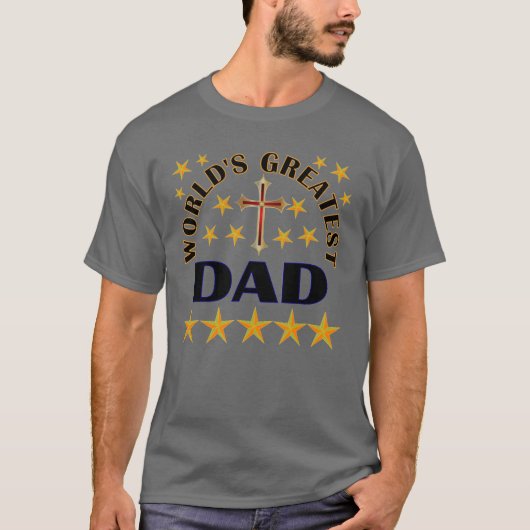 World Greatest Dad T-shirt (Voorkant)
