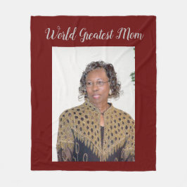 World Greatest Ma Fleece Deken