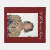 World Greatest Ma Fleece Deken (Voorkant (Horizontaal))
