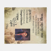 World Greatest Ma Fleece Deken (Voorkant (Horizontaal))