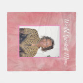 World Greatest Mam Fleece Blanket Deken (Voorkant (Horizontaal))