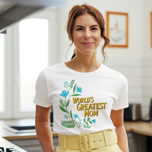 World Greatest Mam moederdag gift T-shirt