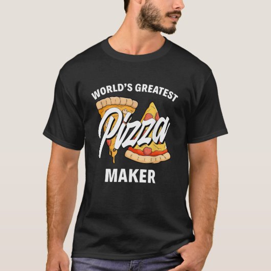 World Greatest Pizza Maker T-shirt (Voorkant)