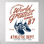 World Greatest Runner Poster (Voorkant)