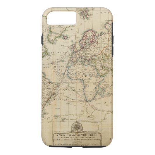 World Hand Colour Map Case-Mate iPhone Case (Achterkant)