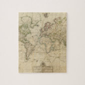 World Hand Colour Map Legpuzzel (Verticaal)