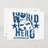 World Hero Stars Briefkaart (Voorkant / Achterkant)