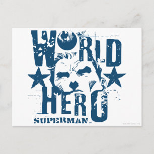 World Hero Stars Briefkaart