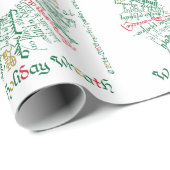 World Holiday Wreating Wrapping Paper Cadeaupapier (Rol Hoek)