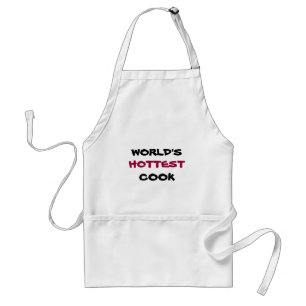 WORLD, HOTTEST, COOK Apron Standaard Schort