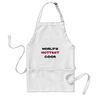 WORLD, HOTTEST, COOK Apron Standaard Schort
