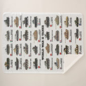 WORLD II TANKS SHERPA DEKEN (Voorkant (horizontaal))