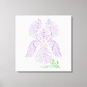 World Iris Canvas Afdruk (Voorkant)