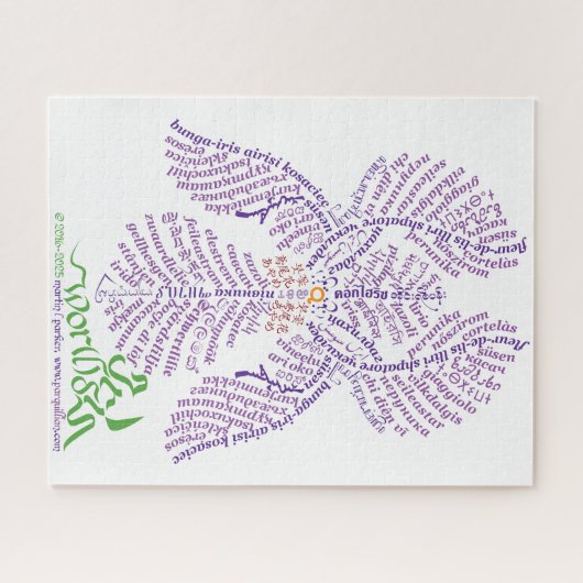 World Iris Puzzel (Horizontaal)