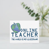 World is My Classroom Briefkaart (Staand voorkant)