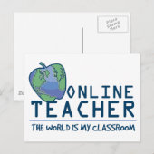 World is My Classroom Briefkaart (Voorkant / Achterkant)