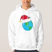 World Kersthoodie Hoodie (Voorkant)