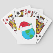 World Kerstspelkaarten Pokerkaarten (Achterkant)