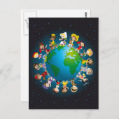 World kidz briefkaart (Voorkant / Achterkant)
