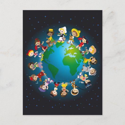 World kidz briefkaart (Voorkant)