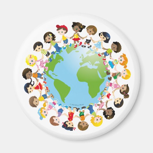 World kidz magneet (Voorkant)