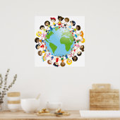World kidz poster (Keuken)