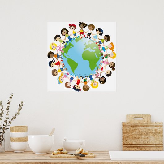 World kidz poster (Keuken)