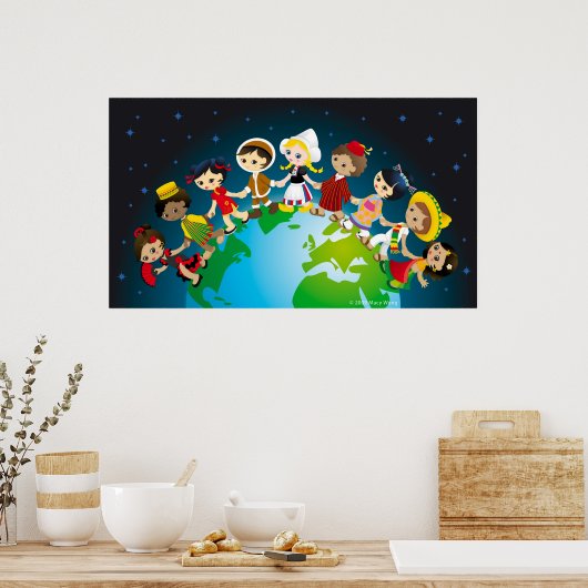 World kidz poster (Keuken)