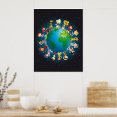 World kidz poster (Keuken)