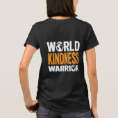 World Kindness Warrior Typografie Vectorontwerp T-shirt (Achterkant)