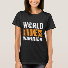 World Kindness Warrior Typografie Vectorontwerp T-shirt