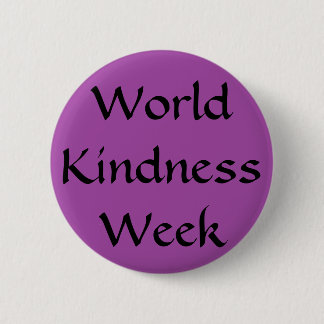 World Kindness Week Ronde Button 5,7 Cm