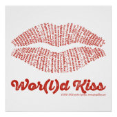 World Kiss Poster (Voorkant)