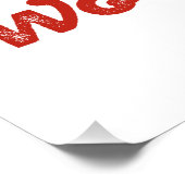 World Kiss Poster (Hoek)