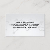 World Map | Bouwnijverheid Logo | QR-code Visitekaartje (Achterkant)