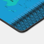 World Map Bureaumat (Hoek)