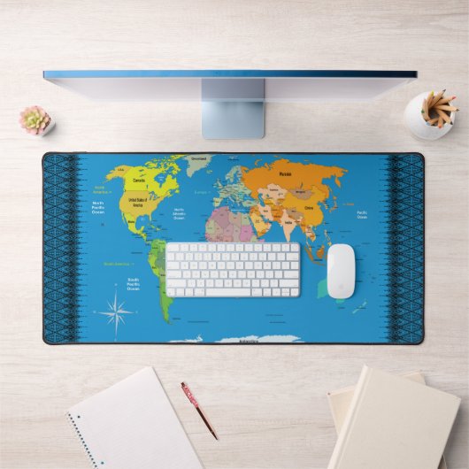 World Map Bureaumat (Kantoor 1)